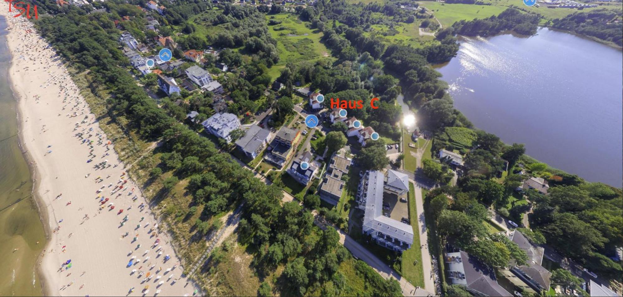 "Am Schloonsee" Haus C Heringsdorf Dış mekan fotoğraf